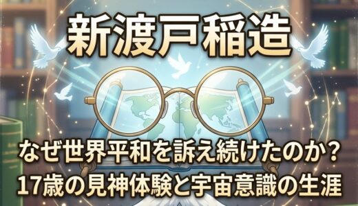 新渡戸稲造とは何をした人か？｜17歳に見神体験をした宇宙意識＆スピリチュアリストとしての顔